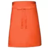 Tablier de boulanger sans poche fabriqué en Europe, 240 g/m²