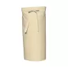 Tablier de cuisine sans poche en polycoton sergé prérétréci, 240 g/m²