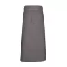 Tablier de bistro long avec poche en polycoton sergé, 240 g/m²