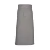 Tablier de bistro long avec poche en polycoton sergé, 240 g/m²