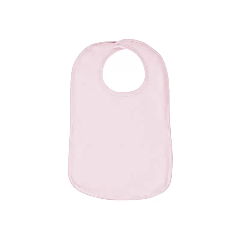 Bavoir bébé en coton biologique, qualité interlock, 220 g/m²