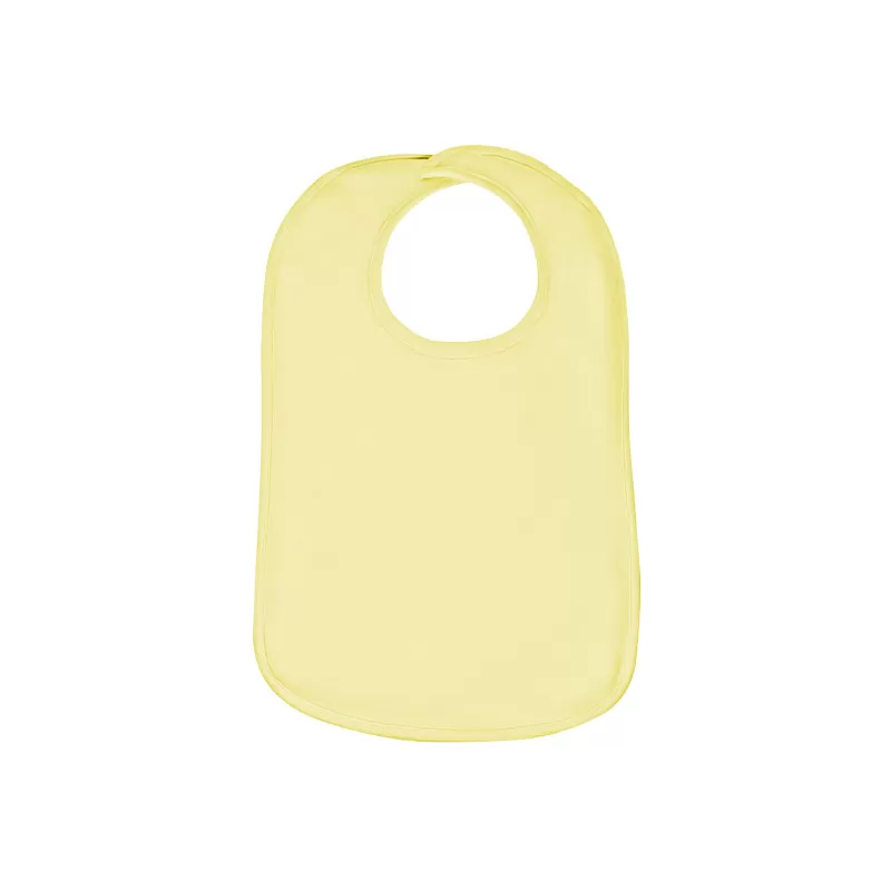 Bavoir bébé en coton biologique, qualité interlock, 220 g/m²