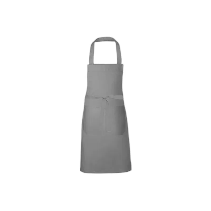 Tablier en polycoton sergé avec poche avant lavable à 60°C, 240 g/m²