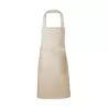 Tablier en polycoton sergé avec poche avant lavable à 60°C, 240 g/m²