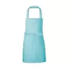 Tablier de cuisine enfant en coton sergé multi-usage, 230 g/m²