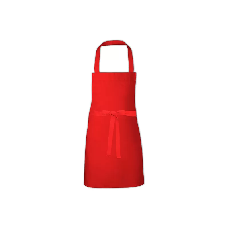 Tablier de cuisine enfant en coton sergé multi-usage, 230 g/m²