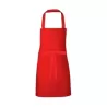 Tablier de cuisine enfant en coton sergé multi-usage, 230 g/m²