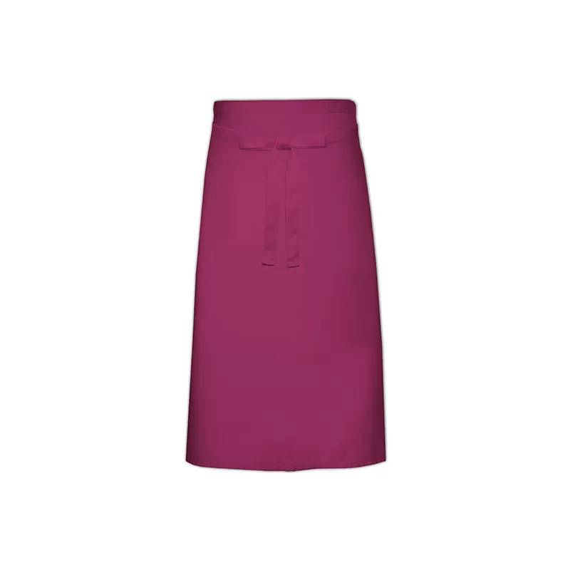 Tablier de cuisine XL sans poche en coton et polyester, 240 g/m²