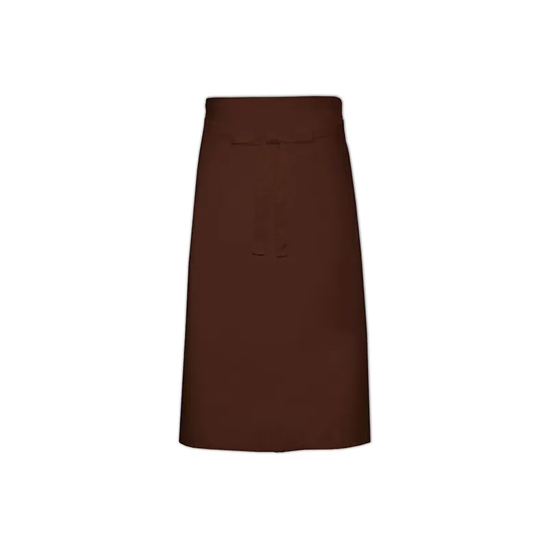 Tablier de cuisine XL sans poche en coton et polyester, 240 g/m²