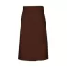 Tablier de cuisine XL sans poche en coton et polyester, 240 g/m²