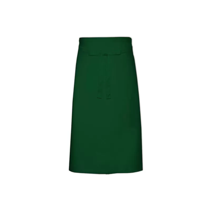 Tablier de cuisine XL sans poche en coton et polyester, 240 g/m²
