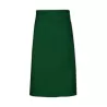 Tablier de cuisine XL sans poche en coton et polyester, 240 g/m²