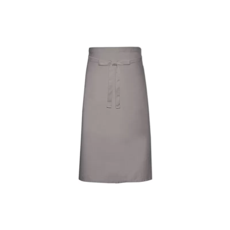 Tablier de cuisine XL sans poche en coton et polyester, 240 g/m²