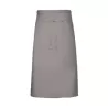Tablier de cuisine XL sans poche en coton et polyester, 240 g/m²