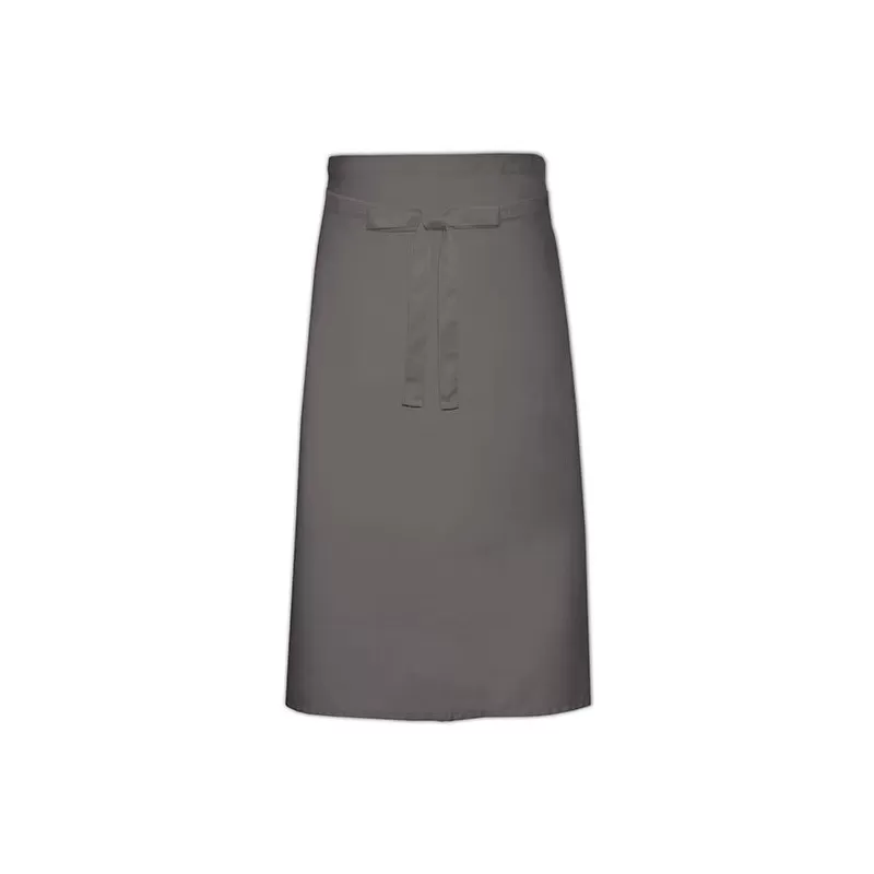 Tablier de cuisine XL sans poche en coton et polyester, 240 g/m²