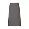 Tablier de cuisine XL sans poche en coton et polyester, 240 g/m²