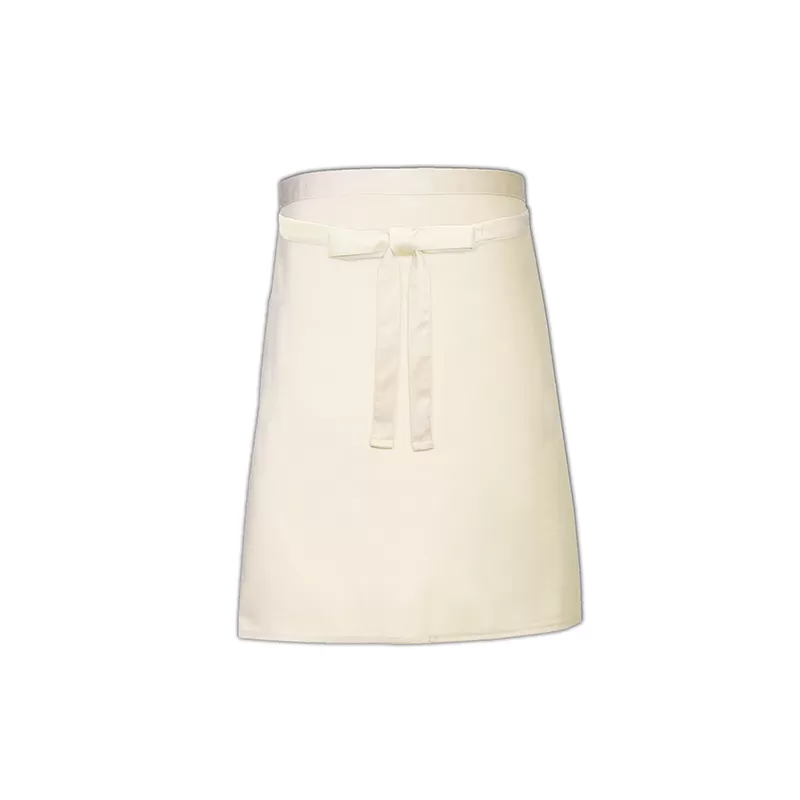 Tablier de boulanger sans poche avec points de tension renforcés, 240 g/m²