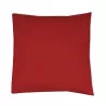 Housse de coussin en coton et polyester, grand choix de couleurs, 200 g/m²