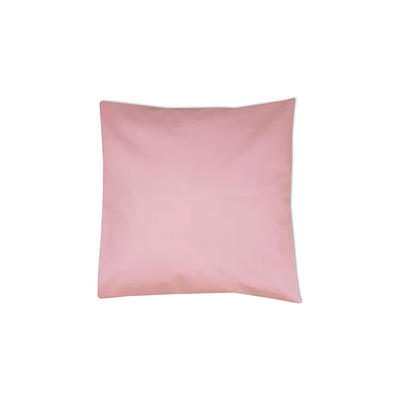 Housse de coussin en coton et polyester, grand choix de couleurs, 200 g/m²