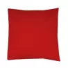 Housse de coussin en coton et polyester, grand choix de couleurs, 200 g/m²