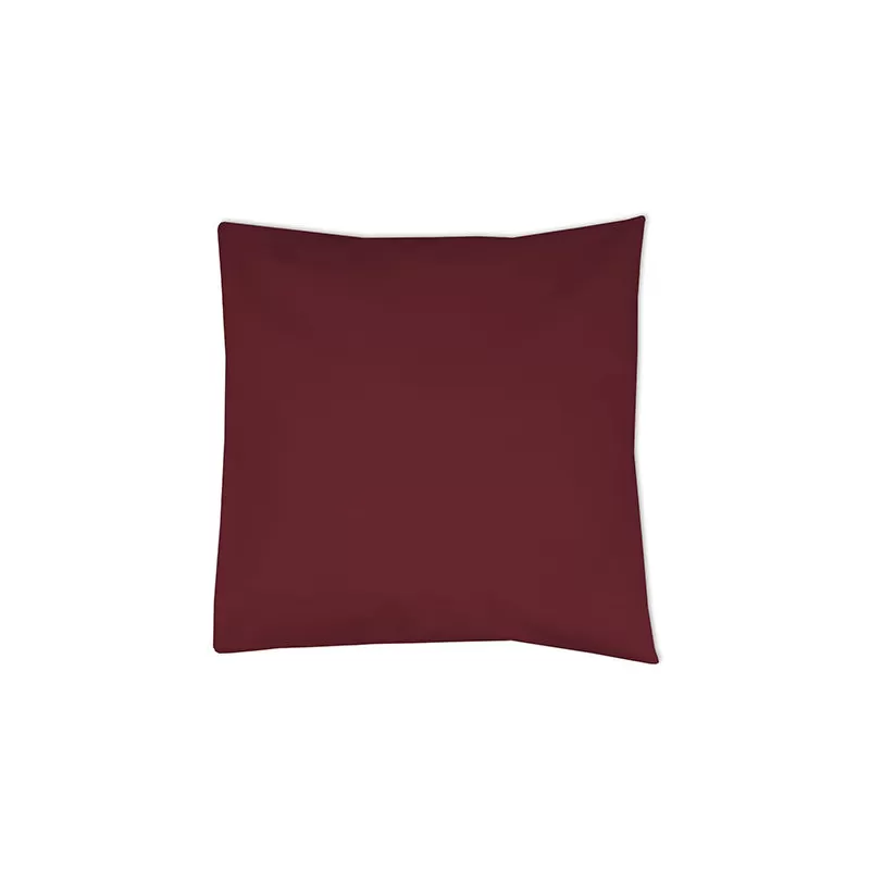Housse de coussin en coton et polyester, grand choix de couleurs, 200 g/m²