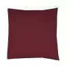 Housse de coussin en coton et polyester, grand choix de couleurs, 200 g/m²