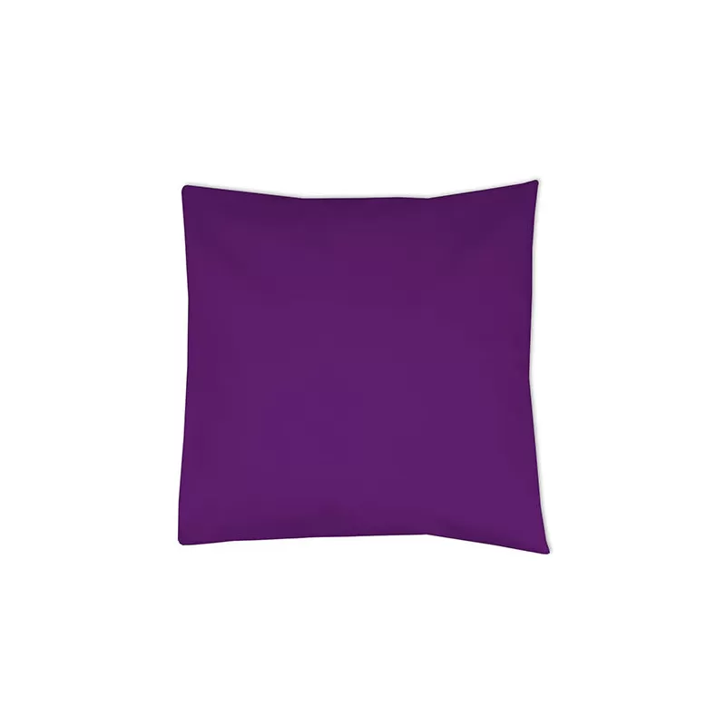 Housse de coussin en coton et polyester, grand choix de couleurs, 200 g/m²