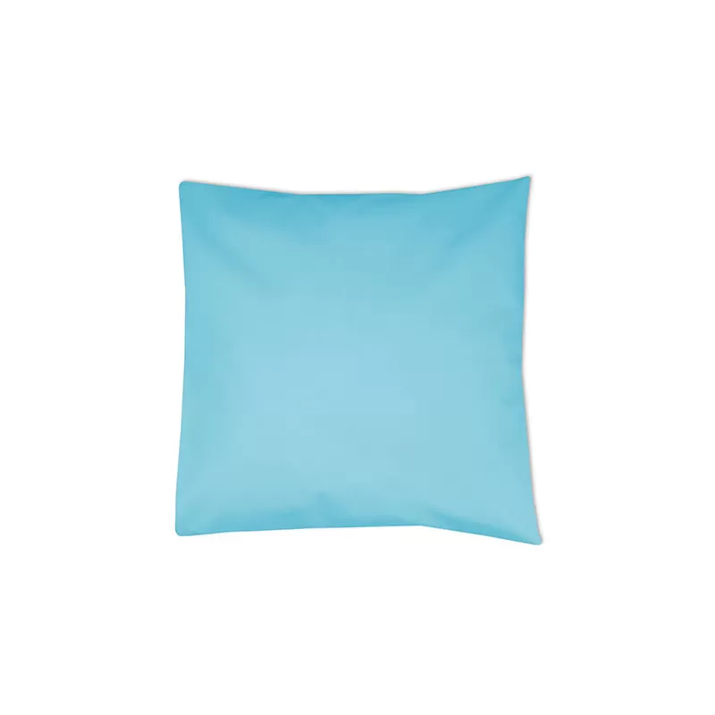 Housse de coussin en coton et polyester, grand choix de couleurs, 200 g/m²
