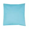 Housse de coussin en coton et polyester, grand choix de couleurs, 200 g/m²