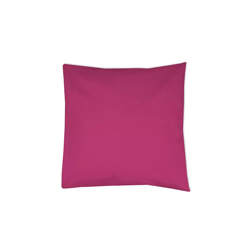 Housse de coussin en coton et polyester, grand choix de couleurs, 200 g/m²