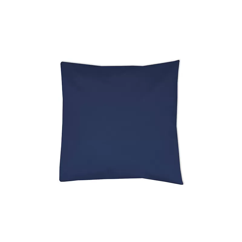 Housse de coussin en coton et polyester, grand choix de couleurs, 200 g/m²