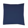 Housse de coussin en coton et polyester, grand choix de couleurs, 200 g/m²