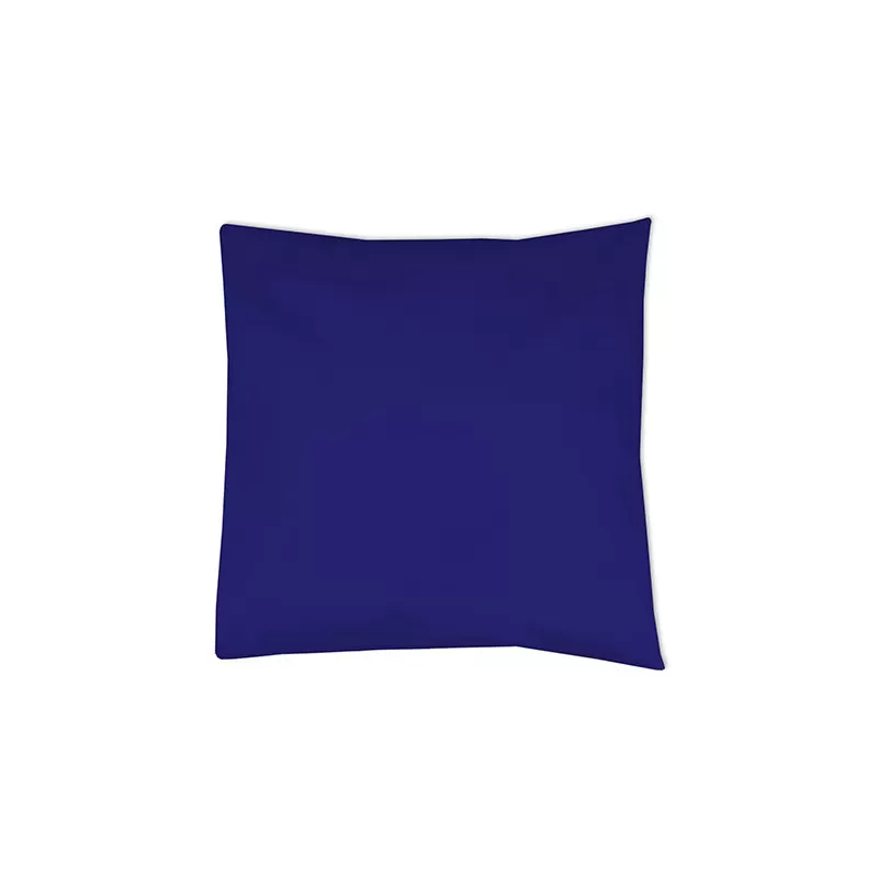 Housse de coussin en coton et polyester, grand choix de couleurs, 200 g/m²