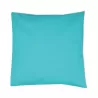 Housse de coussin en coton et polyester, grand choix de couleurs, 200 g/m²