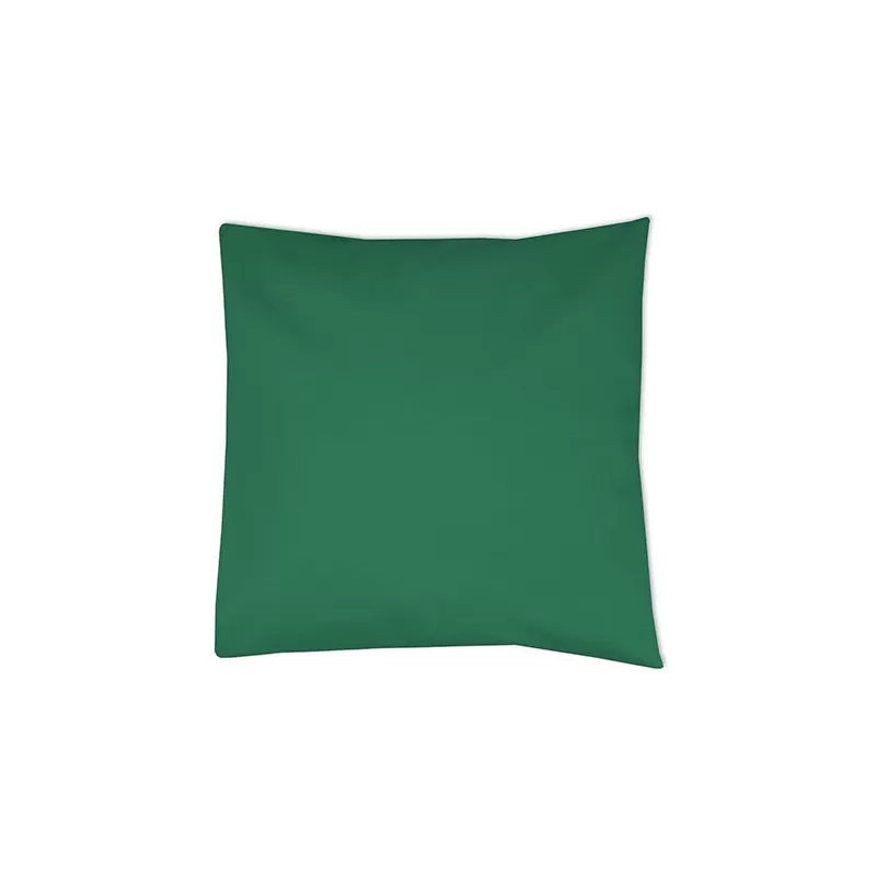 Housse de coussin en coton et polyester, grand choix de couleurs, 200 g/m²