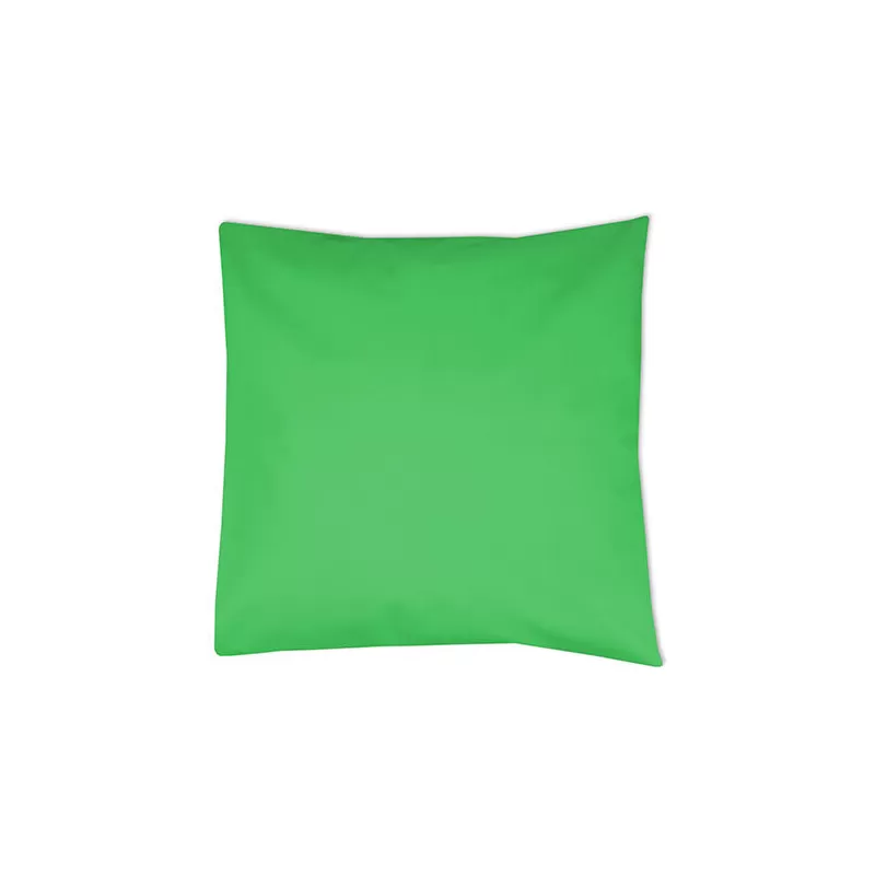 Housse de coussin en coton et polyester, grand choix de couleurs, 200 g/m²
