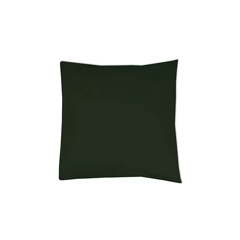 Housse de coussin en coton et polyester, grand choix de couleurs, 200 g/m²