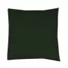 Housse de coussin en coton et polyester, grand choix de couleurs, 200 g/m²