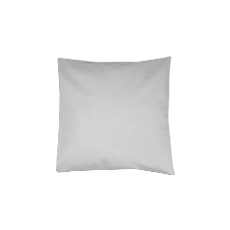 Housse de coussin en coton et polyester, grand choix de couleurs, 200 g/m²