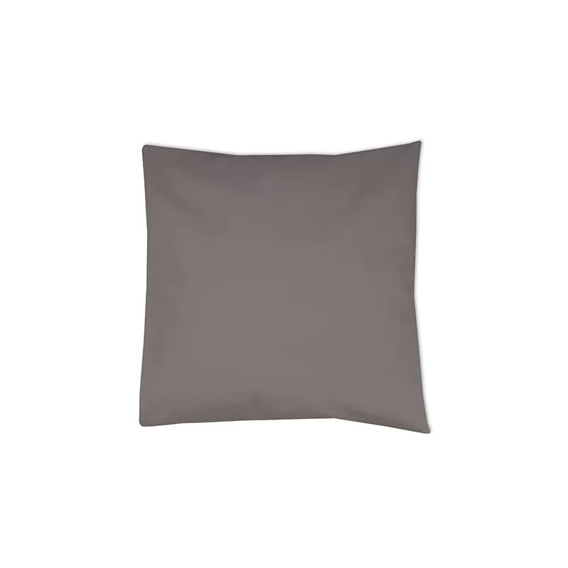 Housse de coussin en coton et polyester, grand choix de couleurs, 200 g/m²