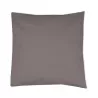 Housse de coussin en coton et polyester, grand choix de couleurs, 200 g/m²