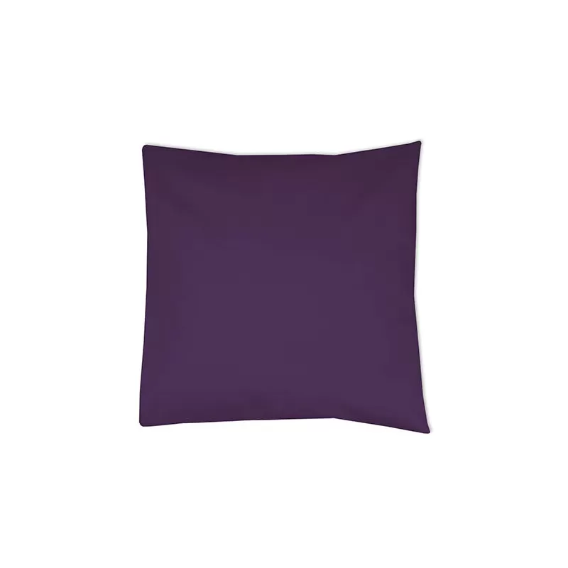 Housse de coussin en coton et polyester, grand choix de couleurs, 200 g/m²