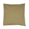 Housse de coussin en coton et polyester, grand choix de couleurs, 200 g/m²