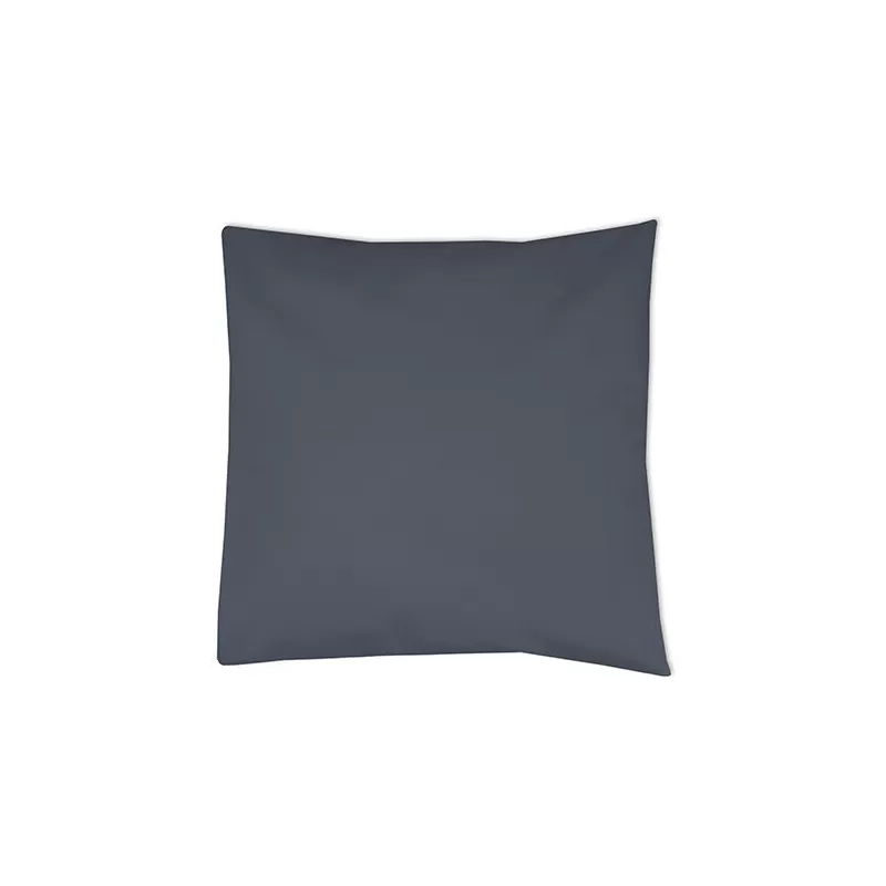 Housse de coussin en coton et polyester, grand choix de couleurs, 200 g/m²