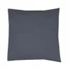 Housse de coussin en coton et polyester, grand choix de couleurs, 200 g/m²