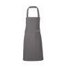 Tablier de barbecue en coton sergé prérétréci, 230 g/m²