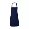 Tablier de barbecue en coton sergé prérétréci, 230 g/m²