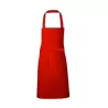 Tablier de barbecue en coton sergé prérétréci, 230 g/m²