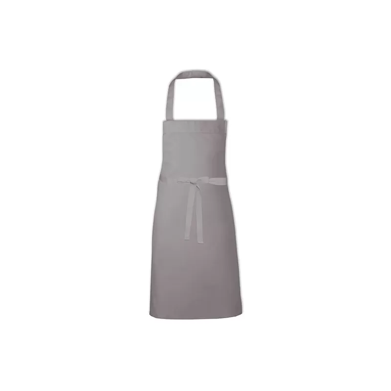 Tablier de barbecue en coton sergé prérétréci, 230 g/m²