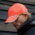 Casquette de sécurité 100% nylon haute visibilité et réfléchissante, 220 g/m²